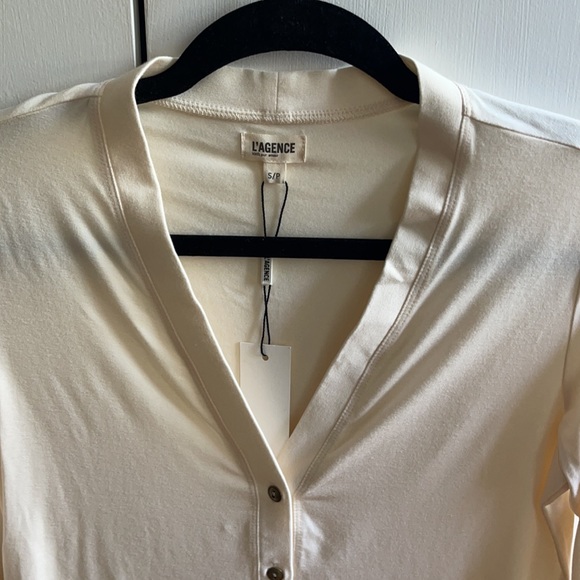 L’AGENCE button down top - Picture 6 of 11